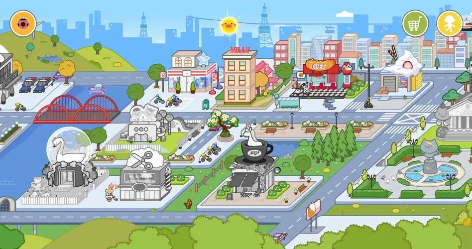 类似米加小镇世界(最新版)全部解锁下载合集的手游