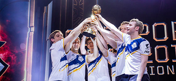 G2击败SKT入S9决赛