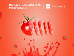 番茄花园 Win11专业版 64位系统 V2022.07 永久激活