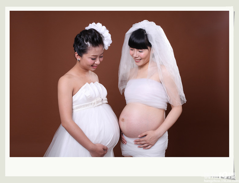 晒晒我的孕妇照