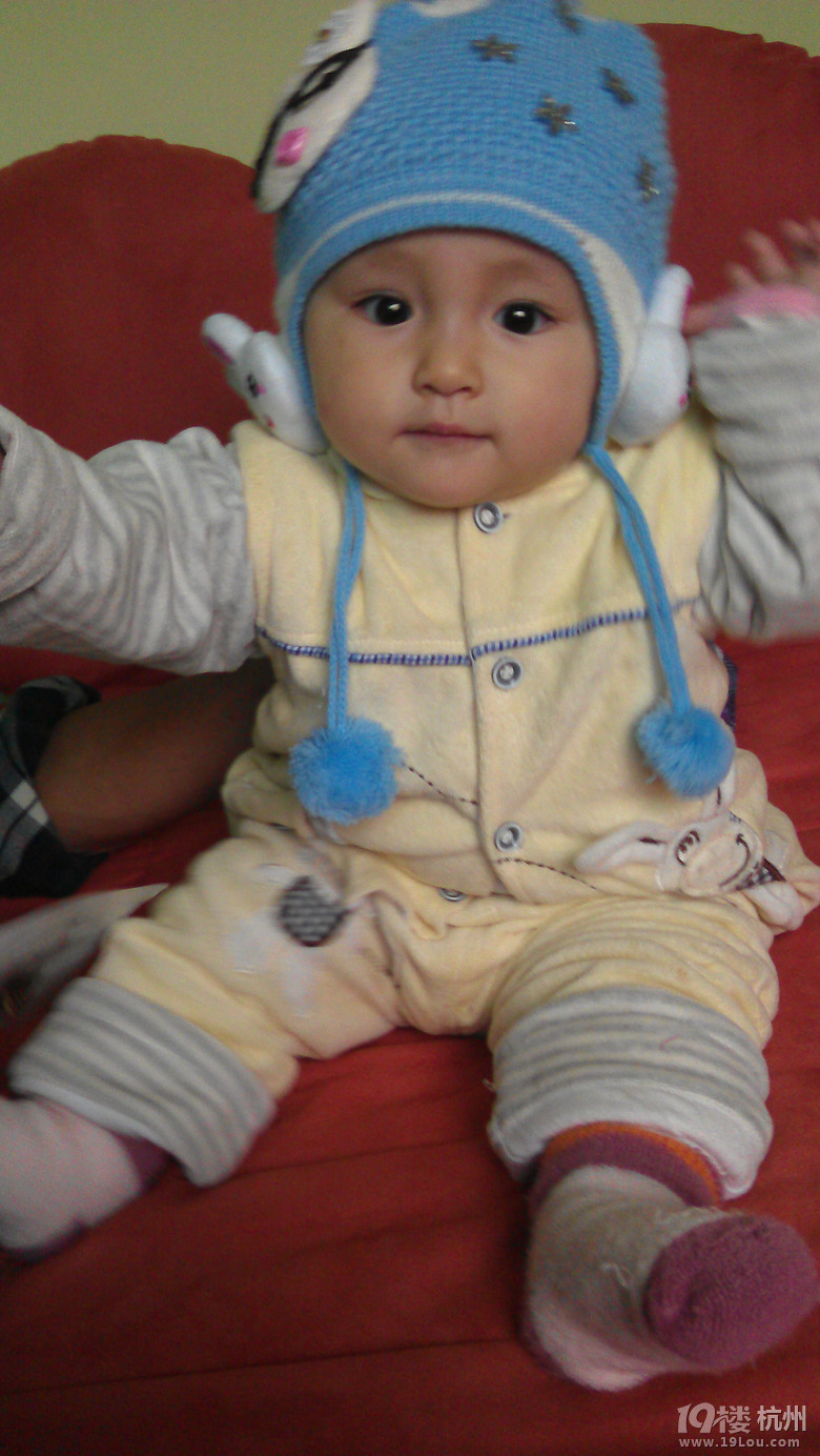 大眼胖姑娘7个月，上照啦